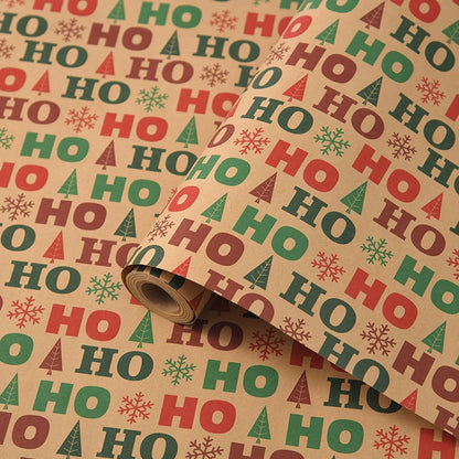 XL Christmas Wrapping Paper | Sketch Galore | Durable Material