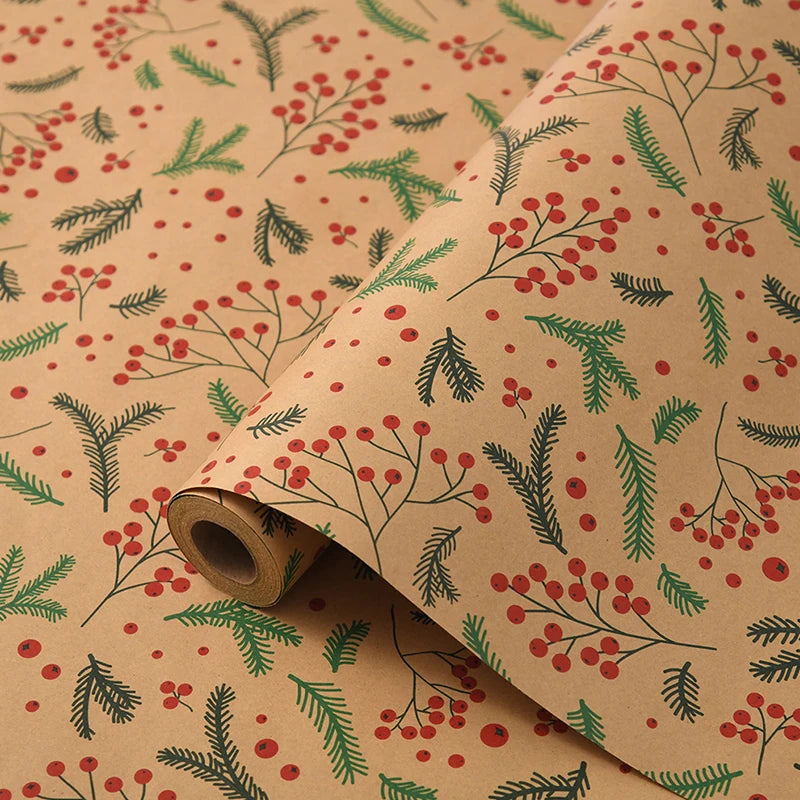XL Christmas Wrapping Paper | Sketch Galore | Durable Material