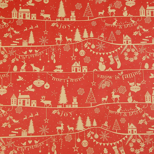 XL Christmas Wrapping Paper | Sketch Galore | Durable Material